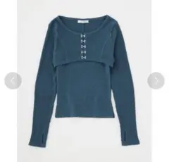 MOUSSY HOOK & EYE BOLERO トップス 長袖