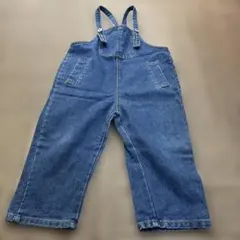 デニムオーバーオール✳︎キッズ 100cm or 130㎝　美品✳︎