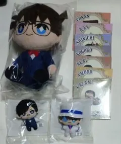 名探偵コナン セガラッキーくじ A賞ぬいぐるみコナン D賞諸伏 キッド E賞
