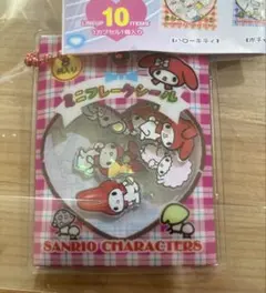 サンリオキャラクター シャカシャカ　フレークシール風　チャーム　マイメロ