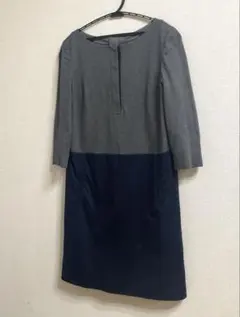 SALE☆ポールスチュアート お洒落な膝丈ワンピース