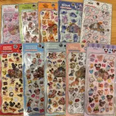 正規品　ディズニー　プチドロップステッカー　10種セット★いきなり注文ok★