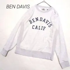 BEN DAVIS ベンデイビス トレーナー スウェット ライトグレーカジュアル