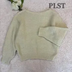 プラステPLST⭐︎イエローニット きれい色 ゆるふわ