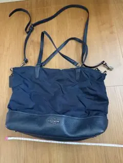 【値下げしました♡早い者勝ち♡】COACH ネイビー ショルダーバッグ