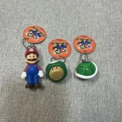スーパーマリオ マスコットフィギュア キーホルダー 3個セット