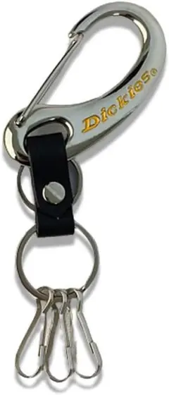 Dickies [ディッキーズ] カラビナ キーホルダー【シルバー×イエロー】のサムネイル