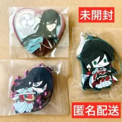 未開封 匿名 刀剣乱舞 和泉守兼定 ハート缶バッジ ラバーストラップ ラバスト