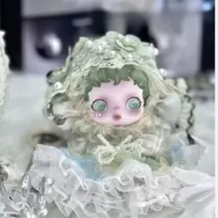 POPMART スカルパンダ 着せ替え服 2点セット レース グリーン系