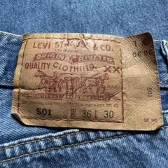 【90s】Levi's 501 USA製 オーバーサイズ W36 L30
