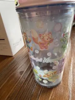 ダッフィー　カラフルハピネス　20周年　スーベニア　タンブラー