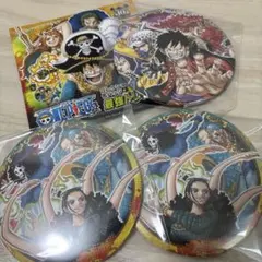 ONEPIECE ワンピース コレクション缶バッジ BIG 最強トリオver.