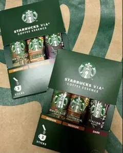 Starbucks VIA コーヒーエッセンス アソートセット 3本 - メルカリ