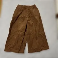 サマンサモスモス　コーデュロイ ワイドパンツ ブラウン