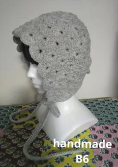 ボンネット❤バラクラバ❤ニット帽➡ハンドメイド➡B⑥