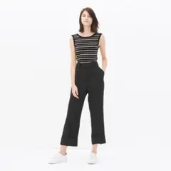ロンハーマン購入　サンドロブラックワイドパンツスラックスのサムネイル