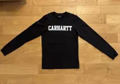 Carhartt 長袖 ブラック S ロンT Tシャツ　カーハート 黒のサムネイル