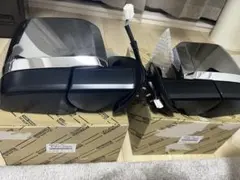 ハイエース新品左右ドアミラーセット‼︎トヨタ純正品‼︎純正新品メッキ 