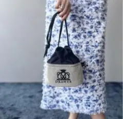 ドゥロワー　ノベルティ　巾着バッグ