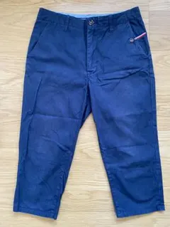 BEAMS HEART ネイビー 七部丈パンツ S