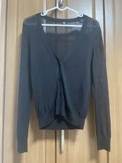 【ユニクロ】ライトＶネックカーディガン (M)