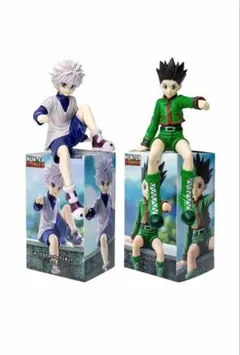 HUNTER HUNTER ゴン キルア ぬーどるストッパー フィギュア 箱なし