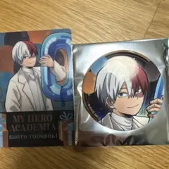 ヒロアカ　10周年　キャラバッジコレクション　轟焦凍 クリアカード