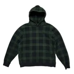 エクストララージ XLARGE パーカー フーディー プルオーバー チェック柄