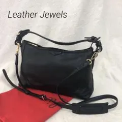 Leather Jewels レザージュエルズ　2way バッグ クロコ