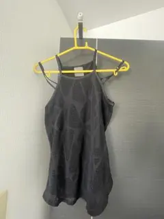 PUMA 黒 メッシュキャミソール　　 サイズS