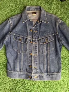 【雰囲気抜群】80s USA製 Lee ヴィンテージデニムジャケット Gジャン