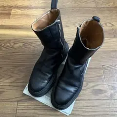 ZARA ザラ レザーアンクルフラットブーツ 37 23~23.5cm最終値下げ