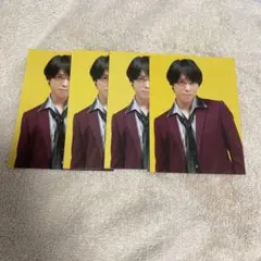 厚紙　宮舘涼太　4枚