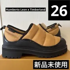 新品未使用 26 ティンバーランド　スリッポン　ベージュ　WHEAT