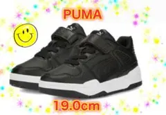 緊急セール！新品★PUMA SLIPSTREAM 19cm ブラックスニーカー黒