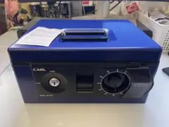 【CARL】　キャッシュボックス　CARL CB-8560 ブルー