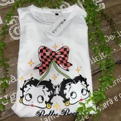 ベティちゃん半袖Tシャツ　ベティトップス　ベティブープ　Tシャツレディース　29