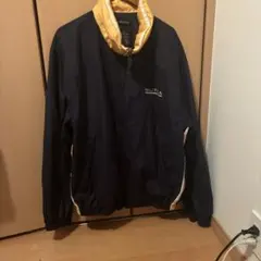 NAUTICA ナイロンジャケット ネイビー イエロー L