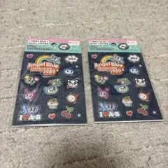 エンジェルブルー デニムファブリックステッカー