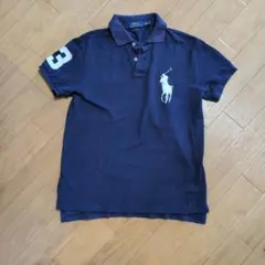 ラルフ・ローレン　ネイビービッグポニーポロシャツ