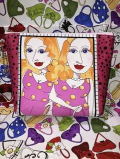 ロラライハリスハンドメイドポーチＡ⑴お得です❣️