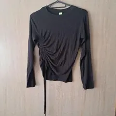 by.187 黒 長袖 Tシャツ・カットソー