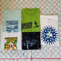 GLAY ツアーTシャツ　5枚セットShutter Speeds Tシャツ 2026年最新】shutter speedsの人気アイテム - メルカリ
