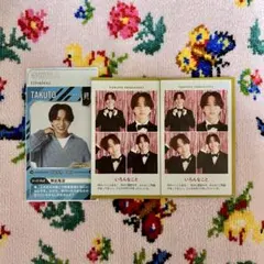 寺西拓人 TVガイド 証明写真 ザテレビジョン POWERカード セット