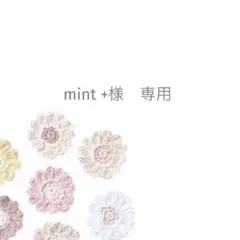 mint +様　専用ページ