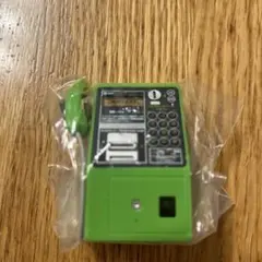 公衆電話型カプセルトイ 緑色
