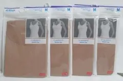 ユニクロ AIRism シームレス タンクトップ M ブラウン　4枚セット 新品