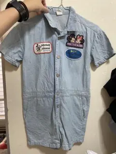 Littc ミッキー ミニー オーバーオール 90サイズ