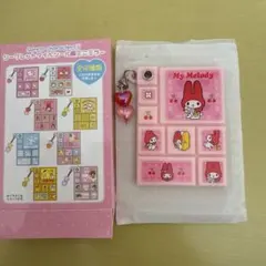 サンリオキャラクターズ　シークレットタイルシール風ミニミラー　マイメロディ