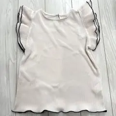 GRL プリーツノースリーブブラウス